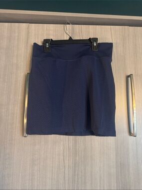 PINK Victoria's Secret Navy Perforated Athletic Skort
